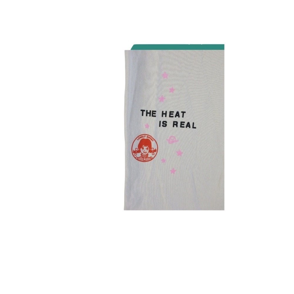 Lonely Ghost x Wendys Sweatpants XL “The Heat Is Real” Graphic Streetwear - Picture 7 of 11